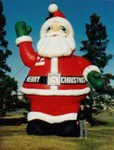 Giant inflatable Santa for rent in Phoenix